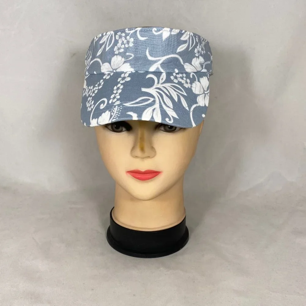 KINDERCAPS Floral VISOR Blue